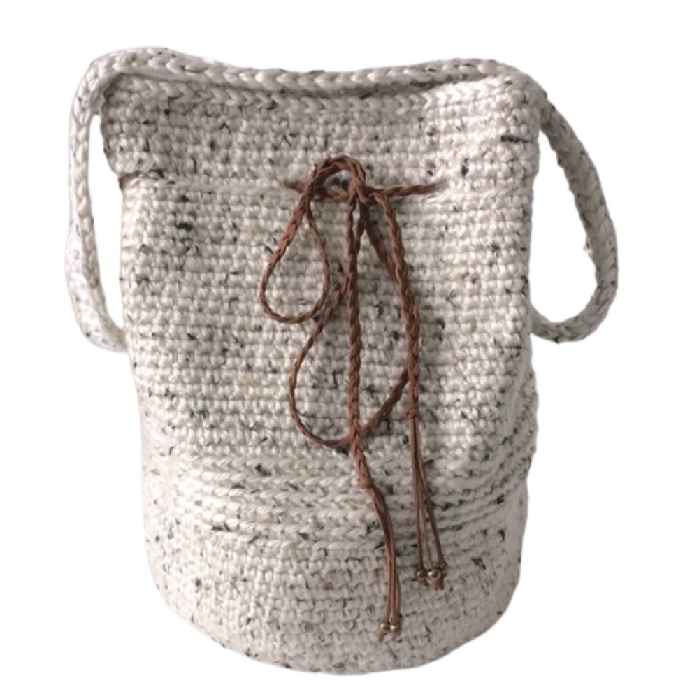 Handmade Bag Crochet Backpack - Picture 6 of 10